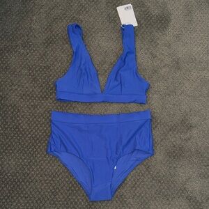 NWT blue bikini set